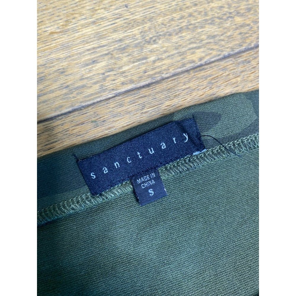 Sanctuary Camo Camouflage Ponte Midi Pencil Skirt - Picture 5 of 6